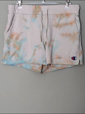 4/$10 ✨ Champion Women's Tie-Dye Cotton Shorts